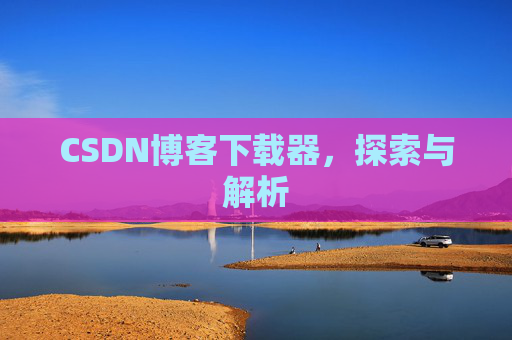 CSDN博客下载器，探索与解析